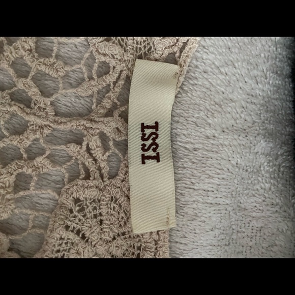 Cream Crochet Top Size Small - Picture 6 of 6